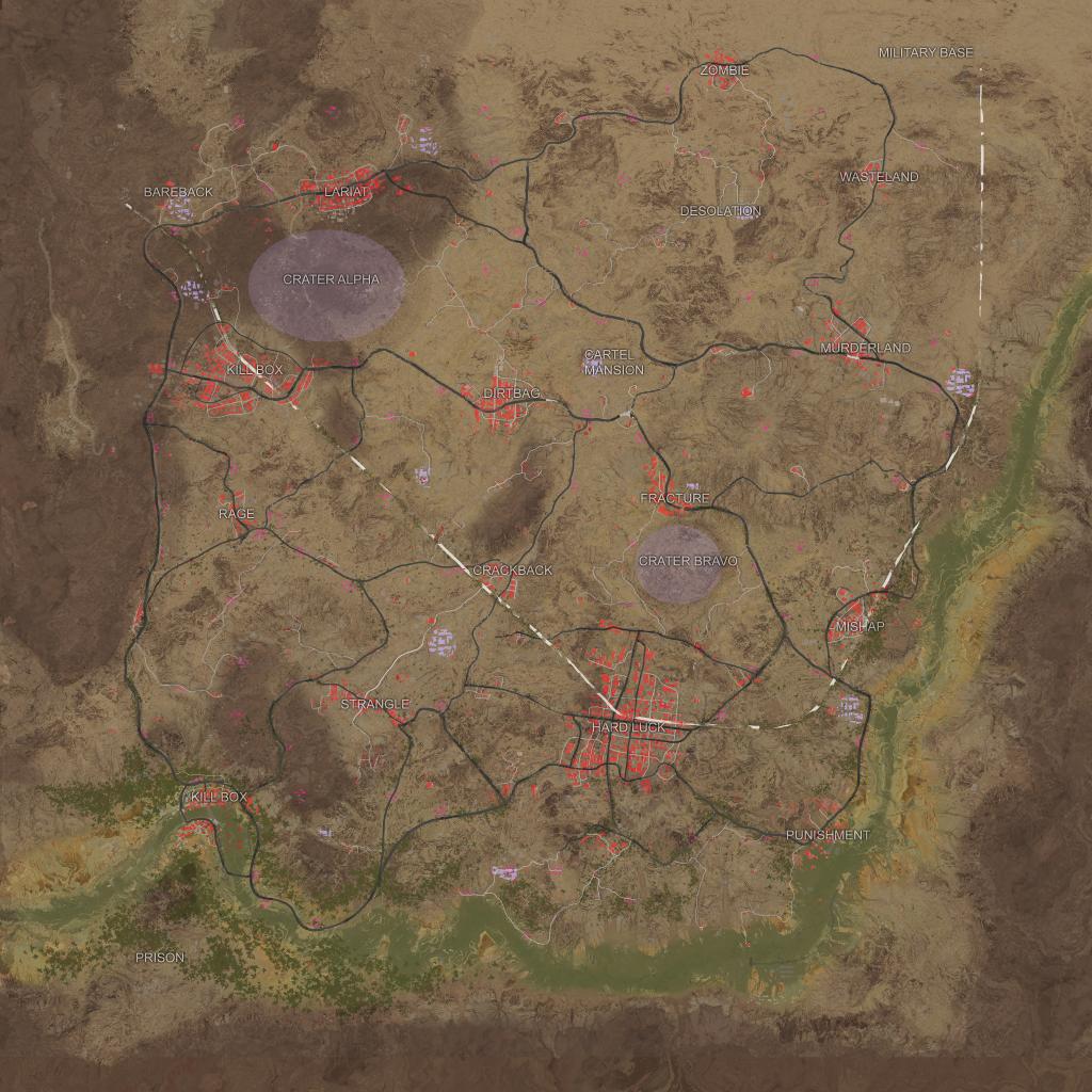 PUBG'nin çöl haritasının tamamı ortaya çıktı