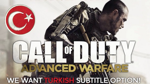 Call of Duty: Advanced Warfare'in Türkçe olması için imza kampanyası başladı!