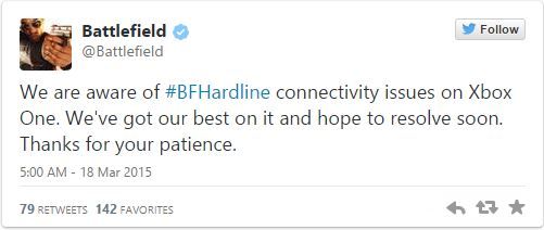 Battlefield: Hardline, bağlantı sorunları yaşıyor!