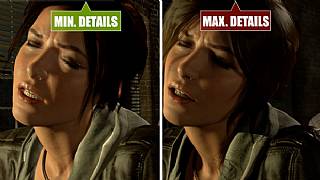 Rise of the Tomb Raider'dan PC Min/Med/Max ayar karşılaştırması
