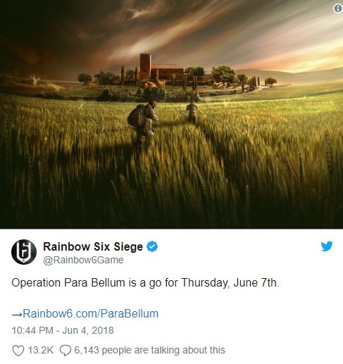 Operation Para Bellum güncellemesinin çıkış tarihi açıklandı