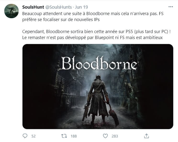 Söylenti: Bloodborne PC ve PS5'e yenilenmiş grafikler ile geliyor