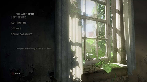The Last of Us Remastered'ın oyun içi menüsünden görseller ortaya çıktı