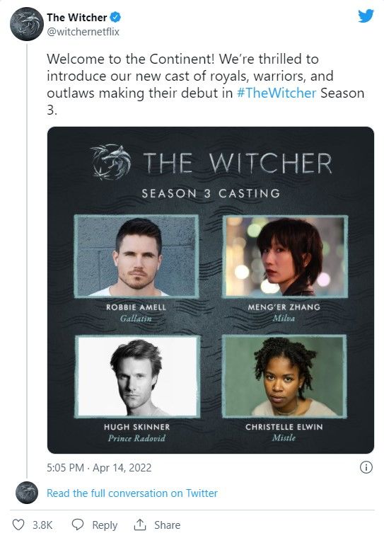 The Witcher 3.sezon oyuncuları duyuruldu 