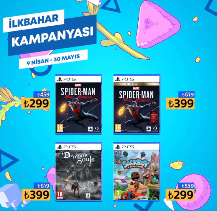 PlayStation kutulu oyunlarında büyük indirimler başladı