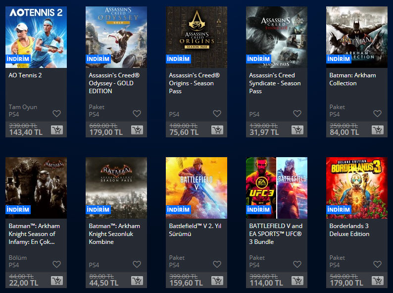 PlayStation Store için yeni indirimler başladı