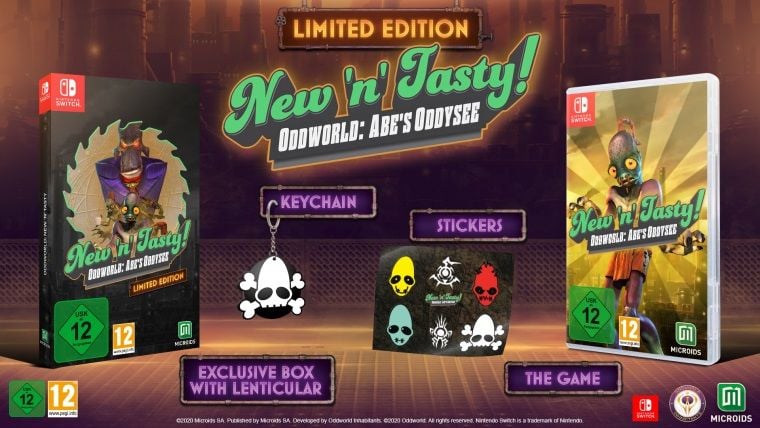 Oddworld: New ‘n’ Tasty! Nintendo Switch'e geliyor