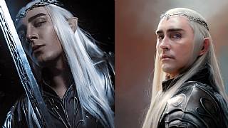 Thranduil için tıpkısının aynısı cosplay çalışması!