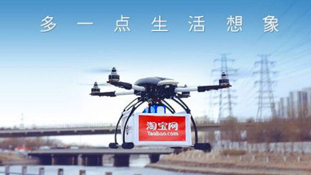 Alibaba, drone ile sipariş teslimatına başladı