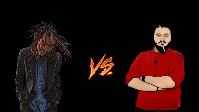 Jahrein ve şarkıcı Ezhel, Twitter'da birbirlerine girdi