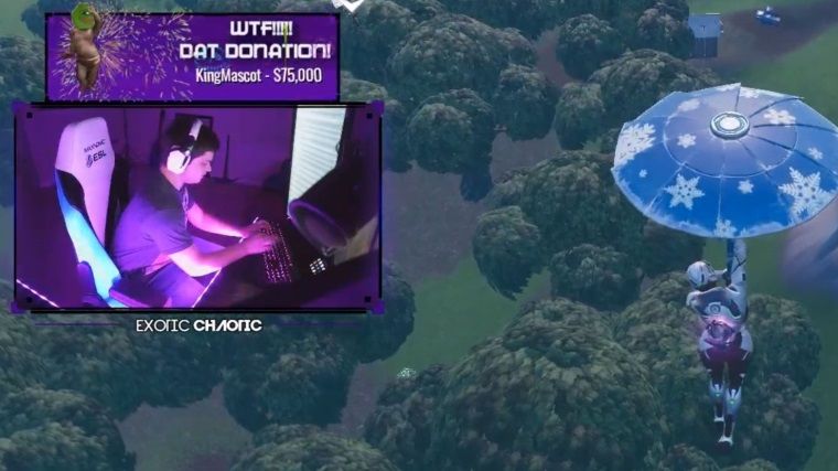 Twitch yayıncısına canlı yayında 75 bin dolar para bağışı yapıldı