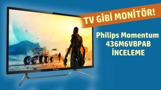 TV gibi monitör! Philips Momentum İnceleme