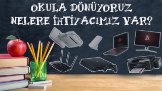 Okula dönüyoruz, nelere ihtiyacımız var?