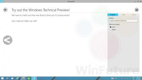 Windows 9'un sesli asistanı Cortana ortaya çıktı!