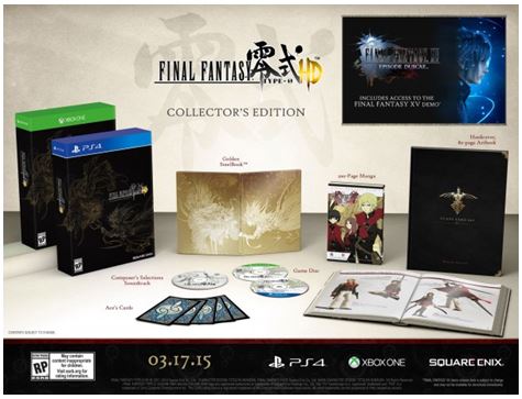 Final Fantasy Type-0 HD'nin koleksiyoncu sürümü ortaya çıktı