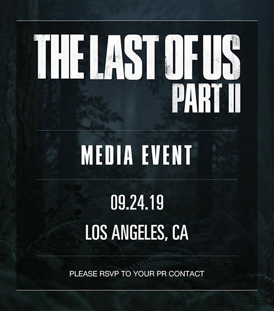 Sony, The Last of Us 2 için özel bir etkinlik düzenleyecek