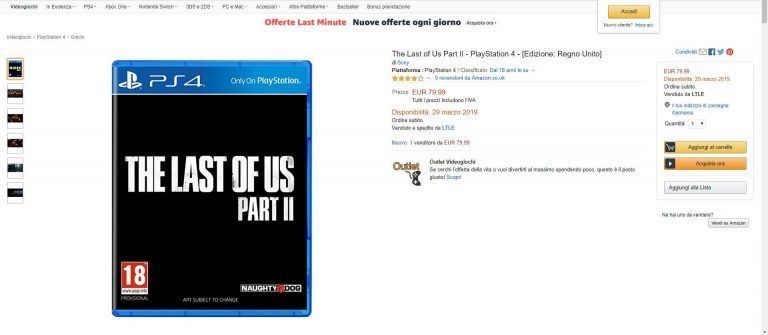 The Last of Us: Part 2'nin çıkış tarihi Amazon'da gözüktü