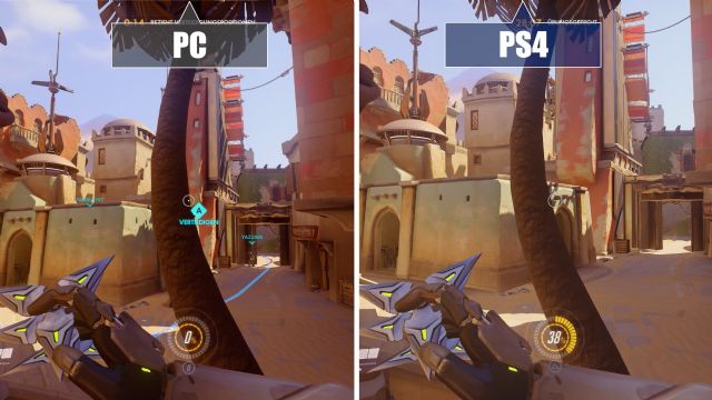 Overwatch'tan konsol vs PC grafik karşılaştırma videosu