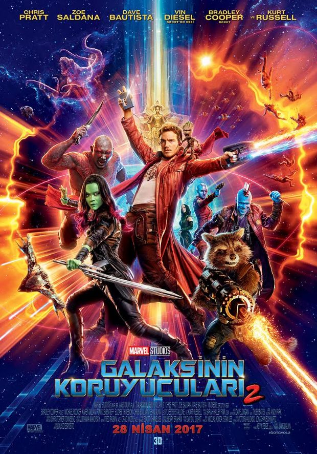 Guardians of the Galaxy2 hediyeleri kazanmak ister misiniz?