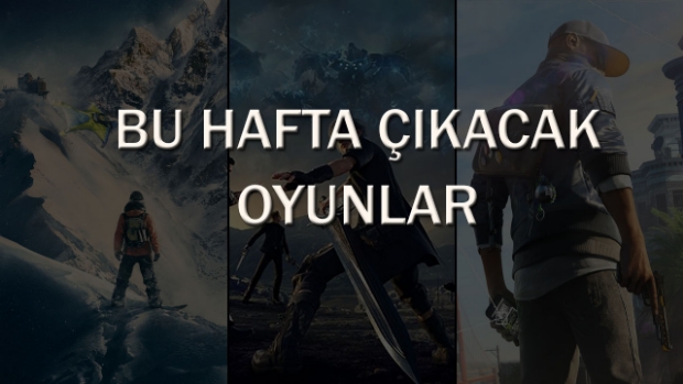 Bu hafta çıkacak oyunlar (28 Kasım - 4 Aralık 2016)