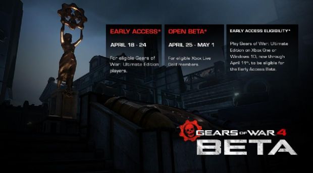 Gears of War 4'ün beta tarihi belli oldu