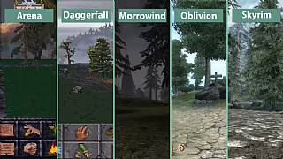 The Elder Scrolls serisinin grafiksel evrimi