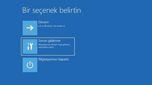 Windows 11 sorun giderme