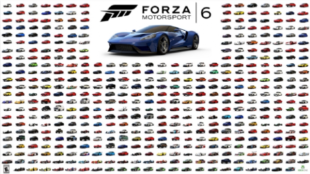 Forza Motorsport 6'daki tüm araçların listesi