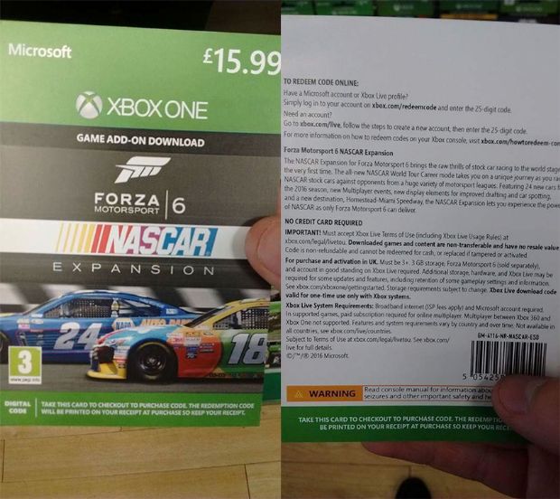 Forza 6'ya Nascar genişleme paketi mi geliyor?