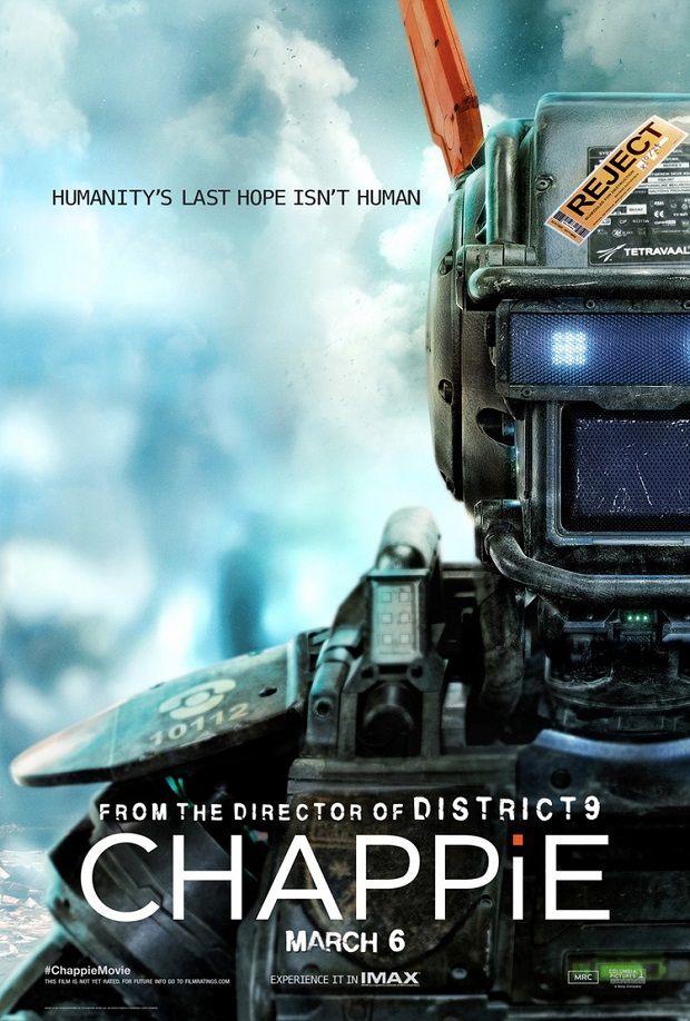 Bilim kurgu filmi Chappie için yeni bir poster