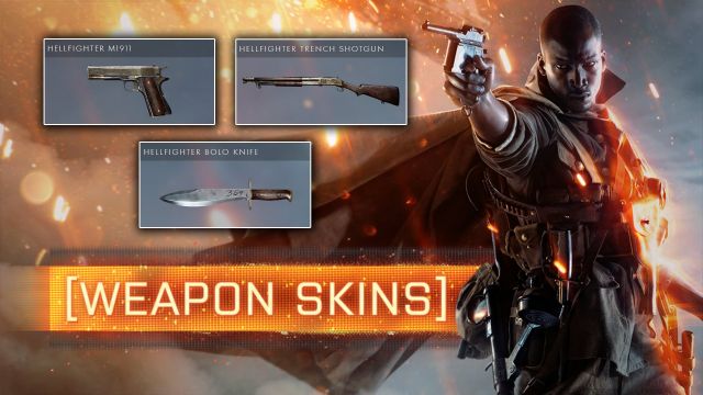 Battlefield 1'den yeni silah kaplamalarına özel video