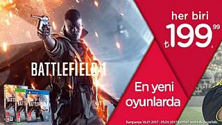 FIFA 17 ve Battlefield 1 indirimi başladı