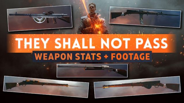 Battlefield 1'in yeni DLC'sinden silahlar gözüktü