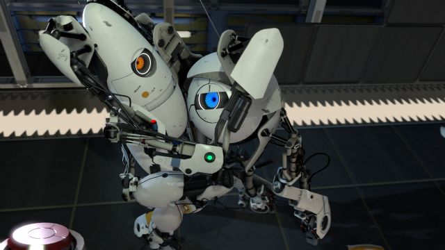 Aperture Science VR Teknoloji Demosundan görüntüler
