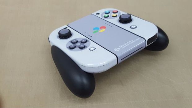 Nintendo Switch'ini modlayarak SNes'e benzetti