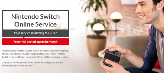 Nintendo Switch'e çevrimiçi servis geliyor!
