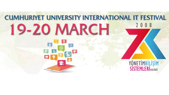 Cumhuriyet Üniversitesi'nde Uluslararası Bilişim Şenliği düzenleniyor