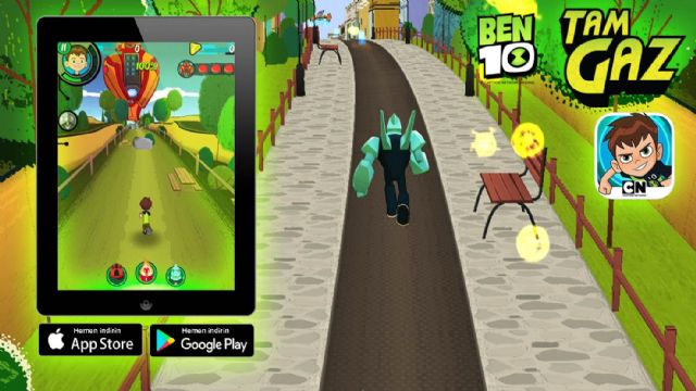 Ben 10: Tam Gaz mobil platformlar için çıktı