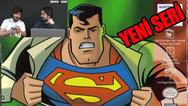ÇÖP KUTUSU #1 SUPERMAN 64