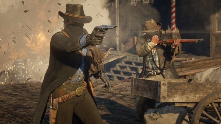 RDR 2'nin çatışma ve silah mekanikleri Max Payne'e benzeyebilir