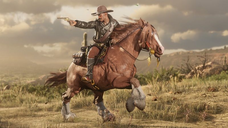 Red Dead Online oyuncuları başıboş atların saldırısına uğruyor