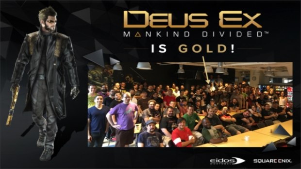 Deus Ex: Mankind Divided'ın yapımı tamamlandı!