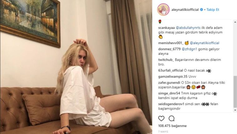 Sosyal medya kullanıcılarının çoğu Aleyna Tilki'den nefret ediyor