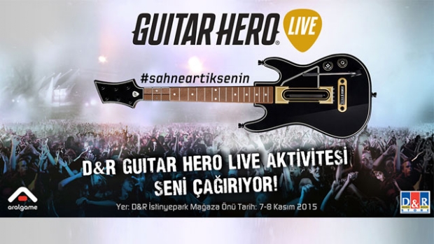 D&R Guitar Hero Live Aktivitesi Sizi Çağırıyor