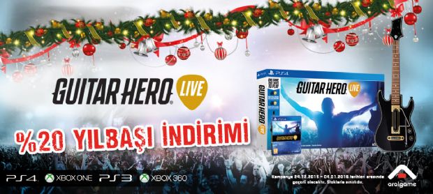 Guitar Hero Live'da yılbaşı indirimi