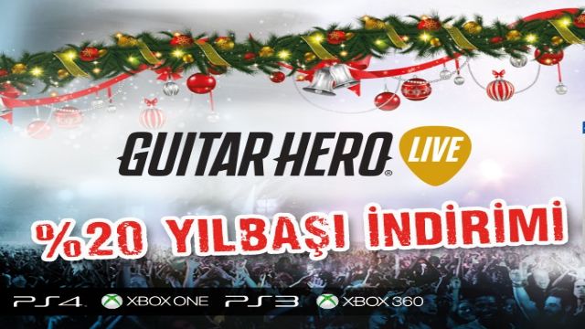 Guitar Hero Live'da yılbaşı indirimi