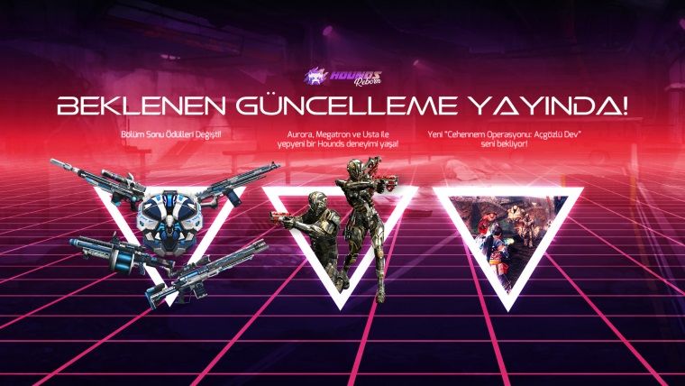 Hounds’un büyük güncellemesi ile tüm bölüm sonu ödülleri değişti