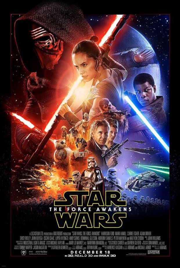 STAR WARS 7: The Force Awakens'dan yeni bir poster ve fragman yayımlandı