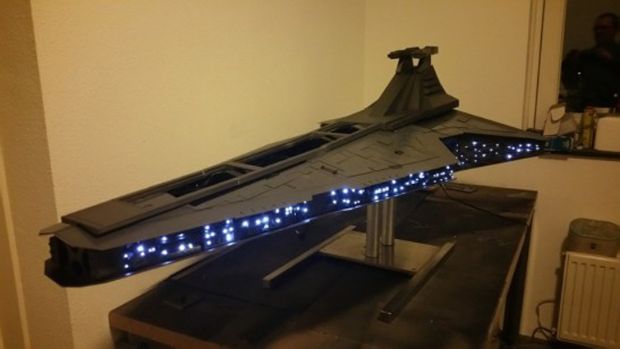 Star Destroyer'ın tasarımlı PC kasası