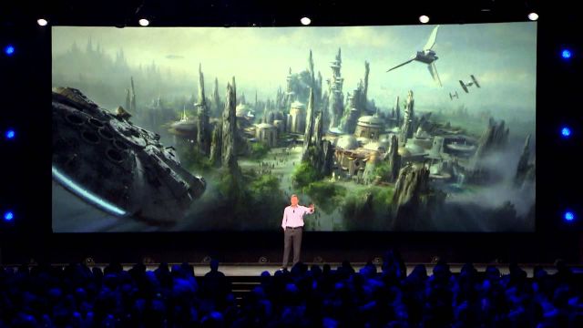 Star Wars Land görücüye çıktı